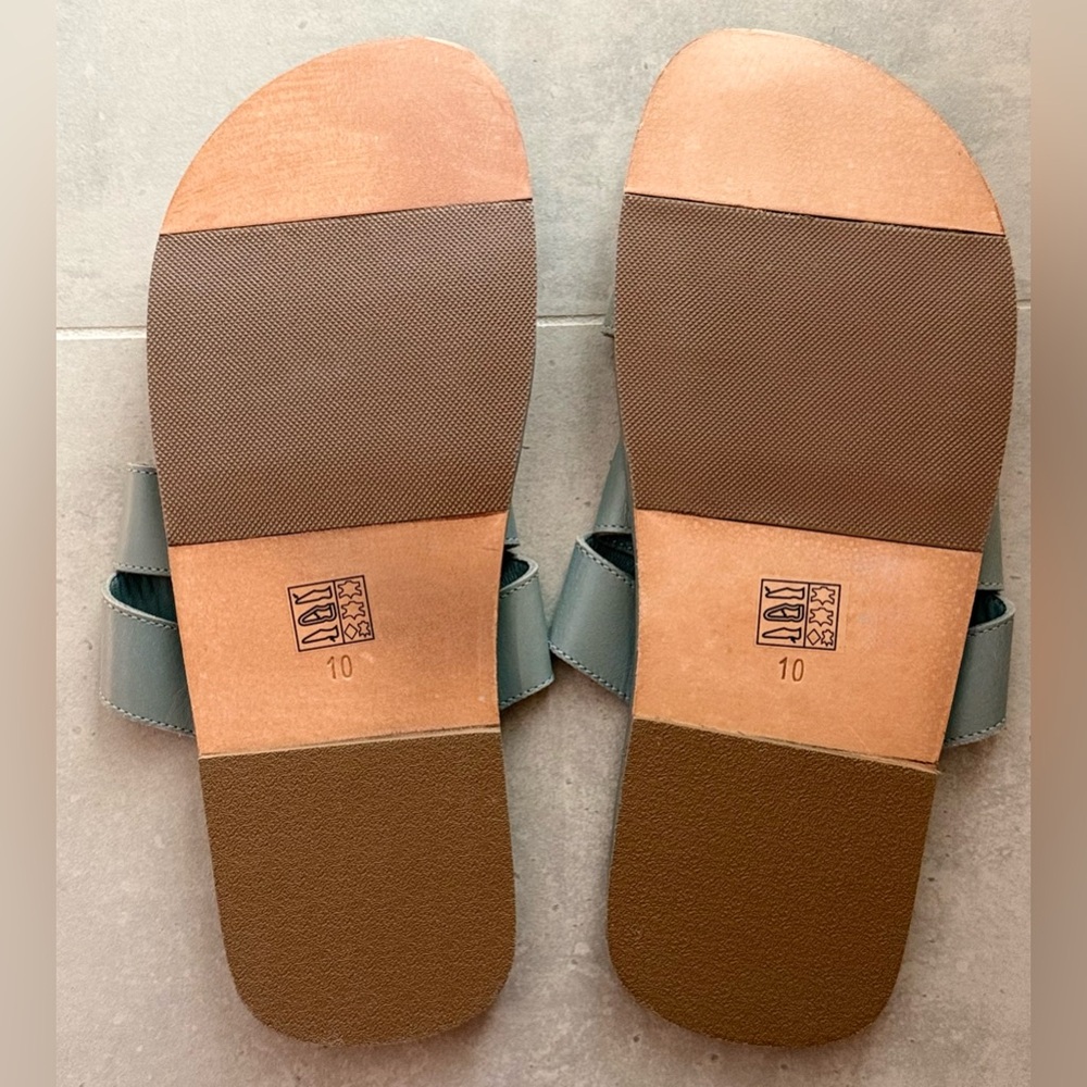 • FREE PEOPLE • Sloan Buckle Sandal in Stormy Sea • NEW - Picture 5 of 5